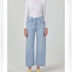 CITIZENS-OF-HUMANITY Gaucho Vintage Wide Leg Jean in Enigma Size 32